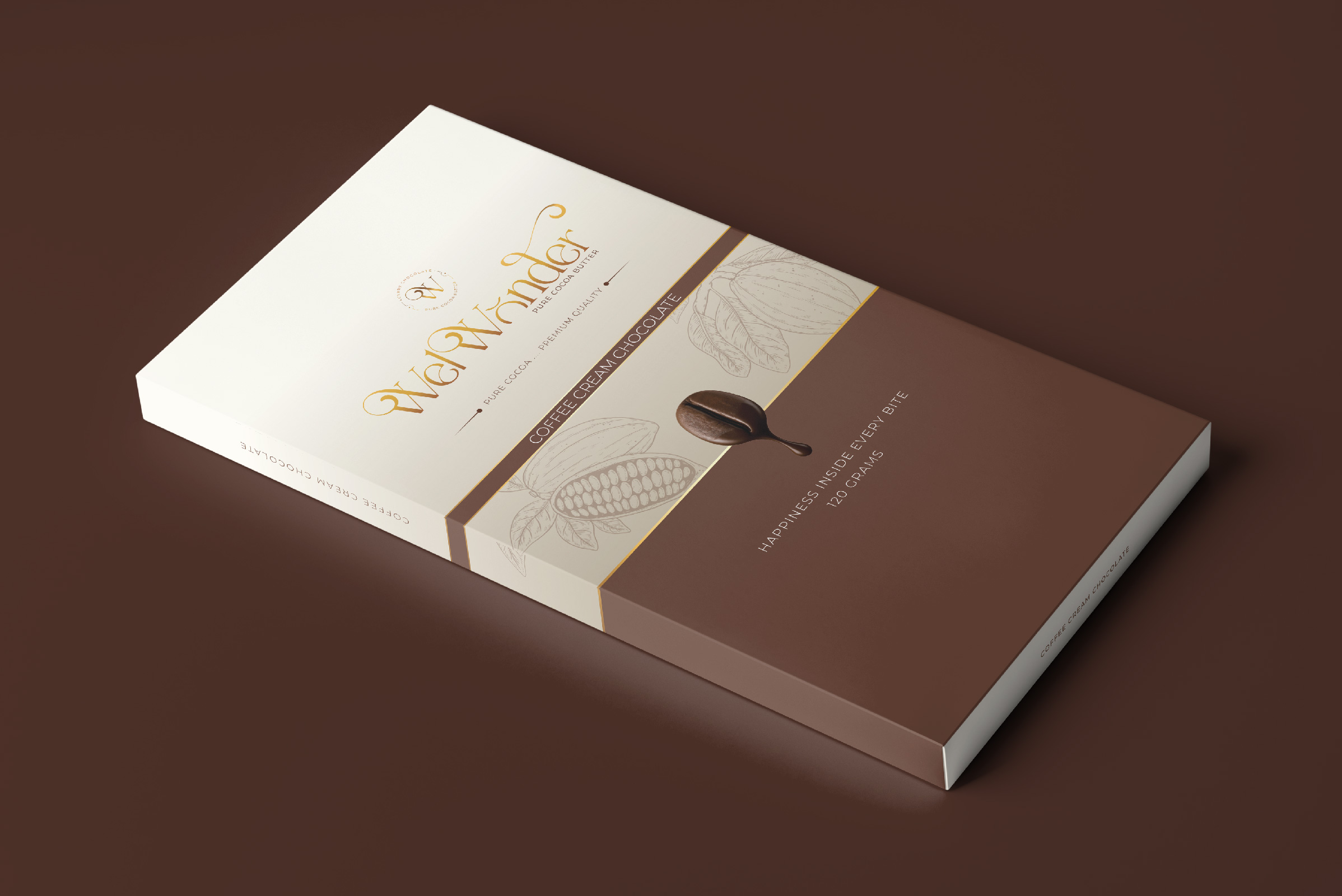 Savor luxury in every bite with smooth, melting chocolate made from the finest cocoa, filled with creamy coffee cream that combines rich coffee flavor with a silky texture. Ingredients: Sugar – Cocoa Butter – Cocoa – Coffee Cream. Weight: 120 grams.