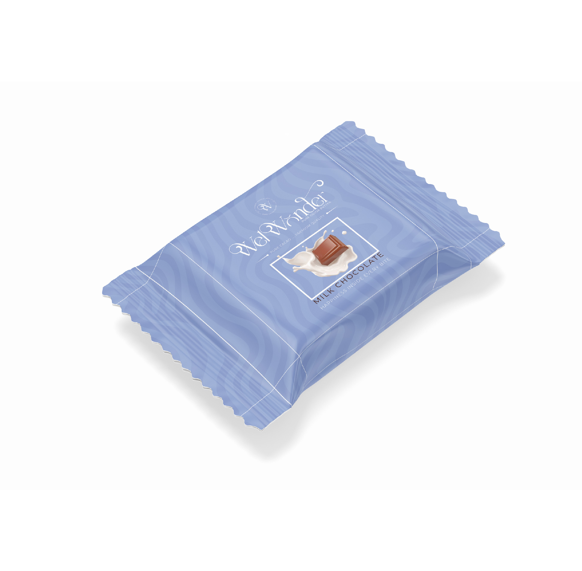 A blend of chocolate and milk where the creamy smoothness of premium milk meets the rich flavor of carefully crafted chocolate. Ingredients: Sugar – Cocoa Butter Alternatives – Cocoa – Milk Powder. Weight: 15 grams.
