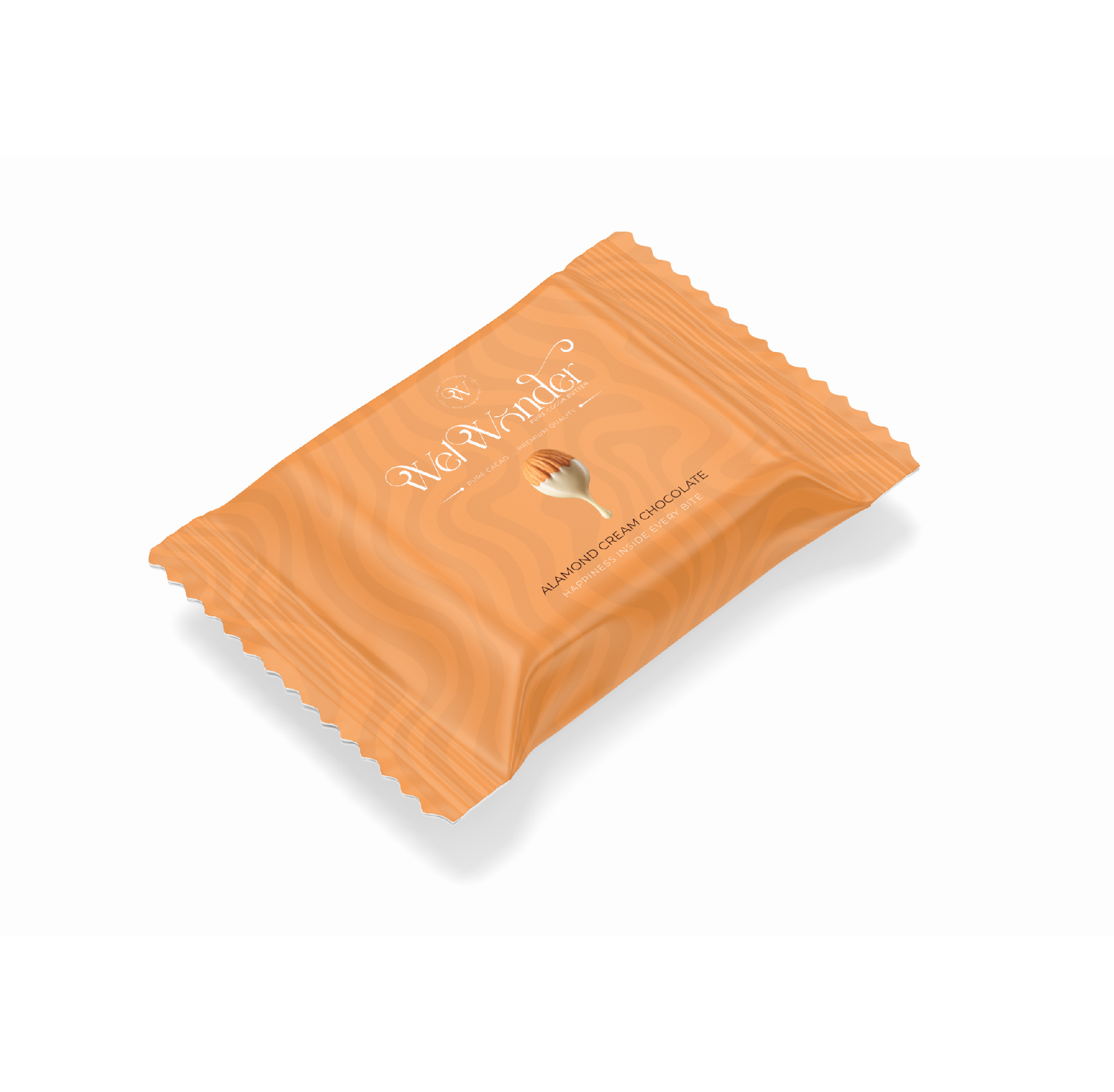 Where the taste of premium chocolate meets the creamy almond cream flavor that melts smoothly in your mouth. Ingredients: Sugar – Cocoa Butter Alternatives – Cocoa – almond cream. Weight: 15 grams.