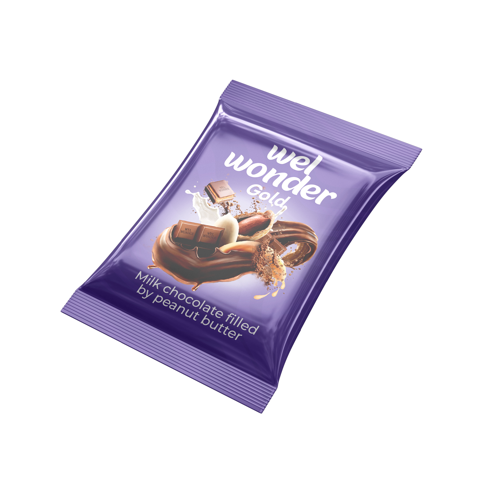 Where the taste of premium chocolate meets the creamy peanut butter flavor that melts smoothly in your mouth. Ingredients: Sugar – Cocoa Butter Alternatives – Cocoa – Peanut Butter. weight: 60 Grams Code: 6 224001 685316