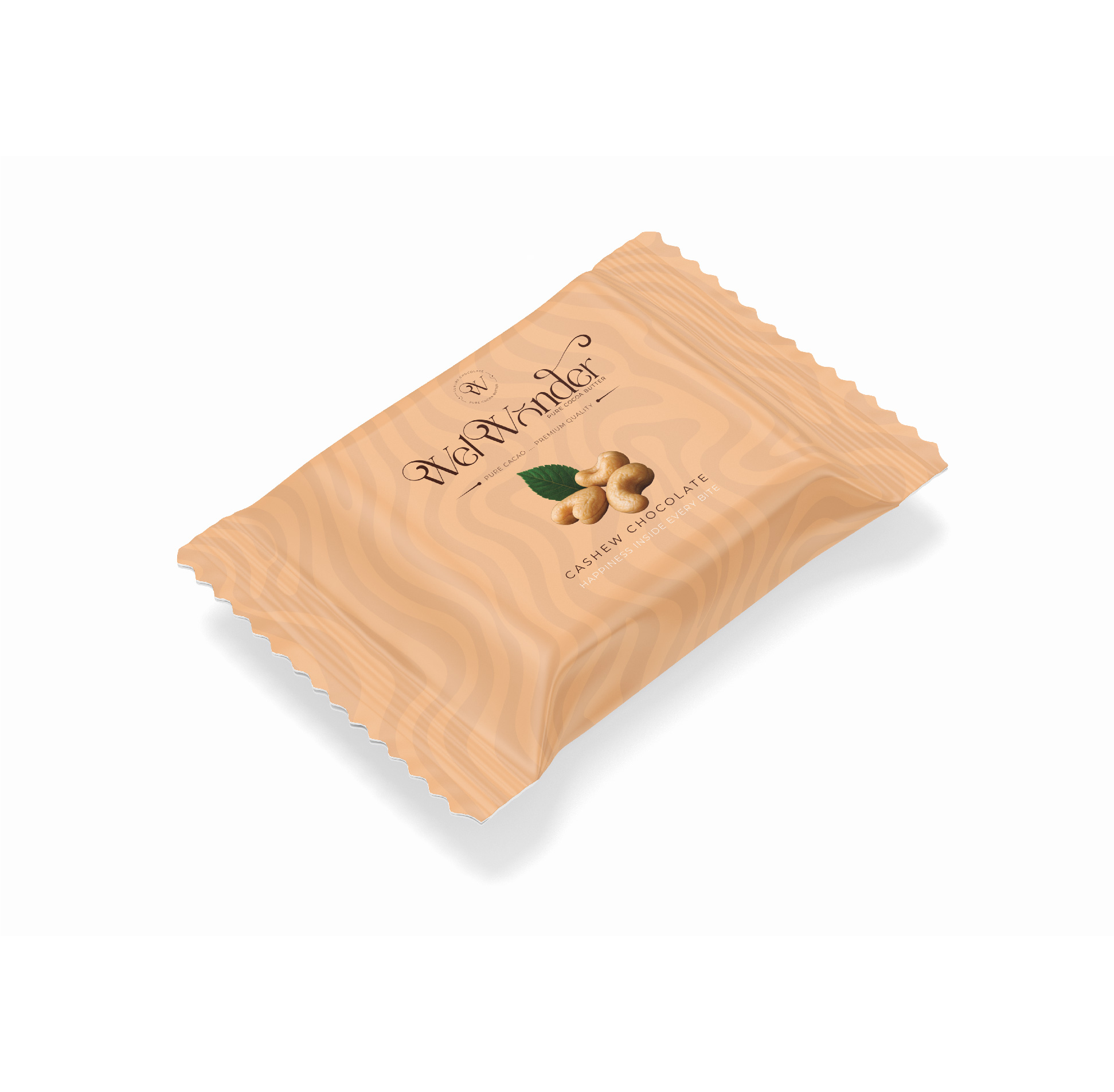 Each small piece is filled with natural cashew, and its taste will make you melt with joy. Ingredients: Sugar – Cocoa Butter Alternatives – Cocoa – cashew. Weight: 15 grams.