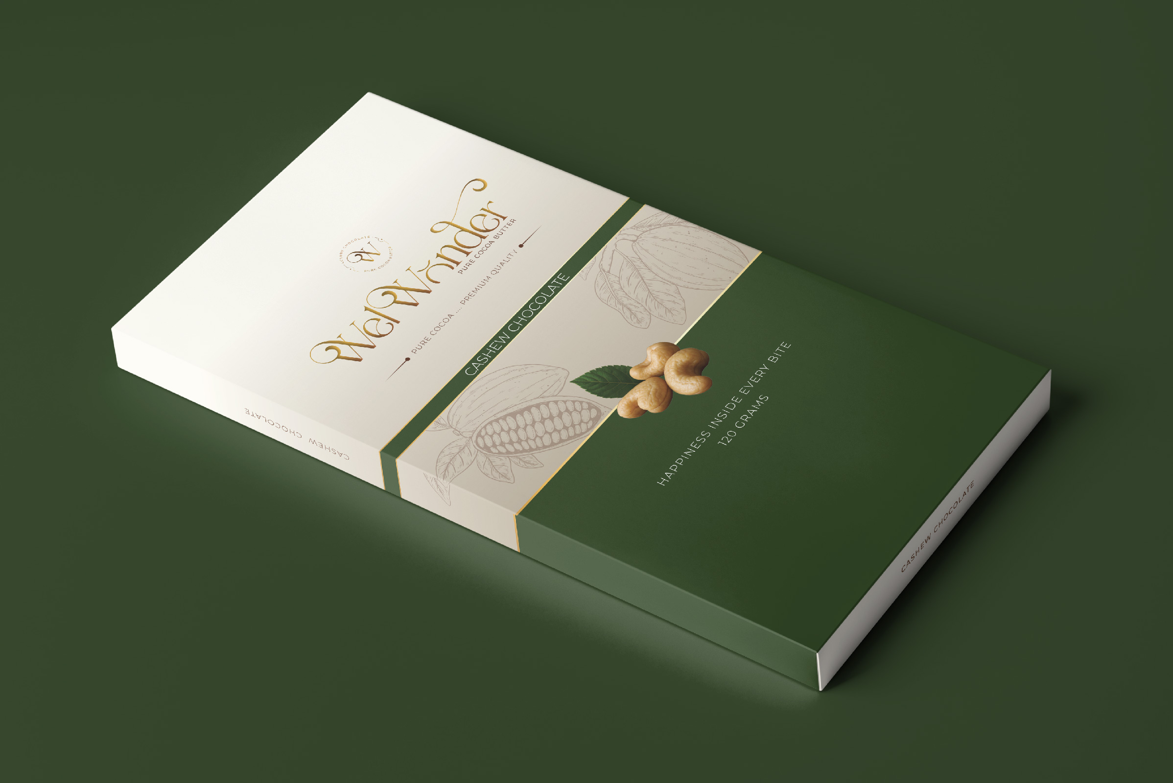 Enjoy a luxurious and distinctive experience with premium chocolate that combines the smoothness of fine chocolate with the crunch of carefully roasted cashews. Ingredients: Sugar – Cocoa Butter – Cocoa – Cashews. Weight: 120 grams.