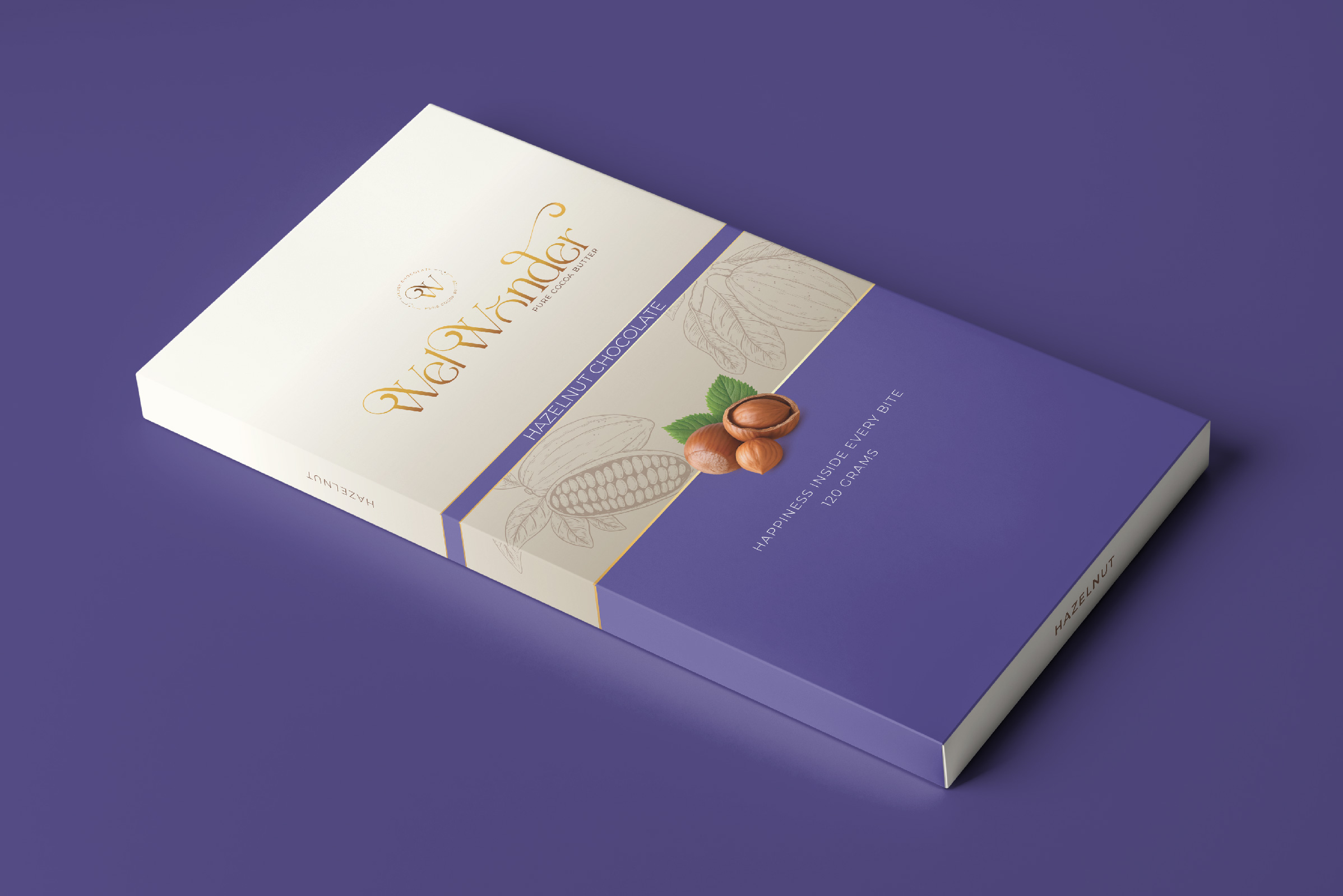 Each piece of Wel Wonder chocolate is filled with a rich natural hazelnut filling, offering you a complete taste experience that combines balanced sweetness with the delicious crunchiness of carefully roasted hazelnuts. Ingredients: Sugar – Cocoa Butter – Cocoa – Hazelnuts. Weight: 120 grams.